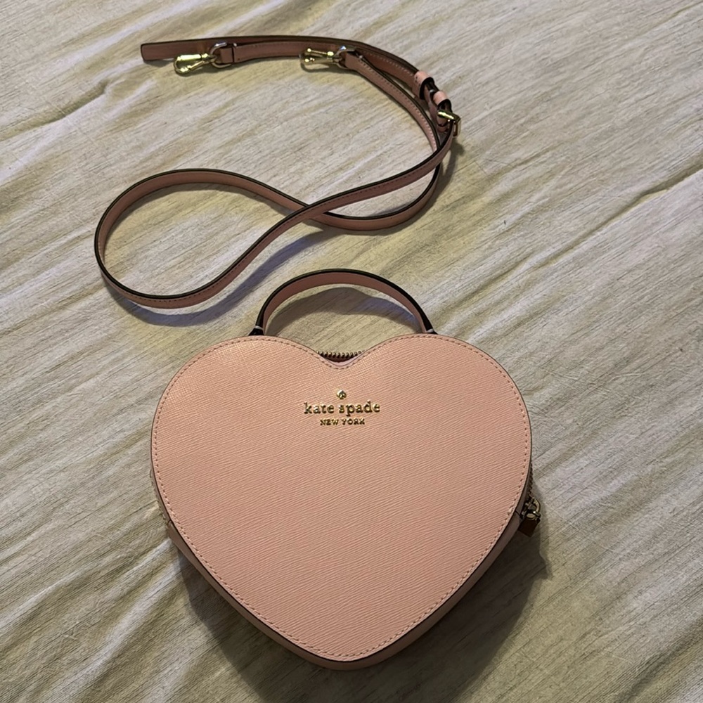 Popular Kate Spade heart bag!